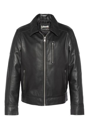 Giacca di pelle - black