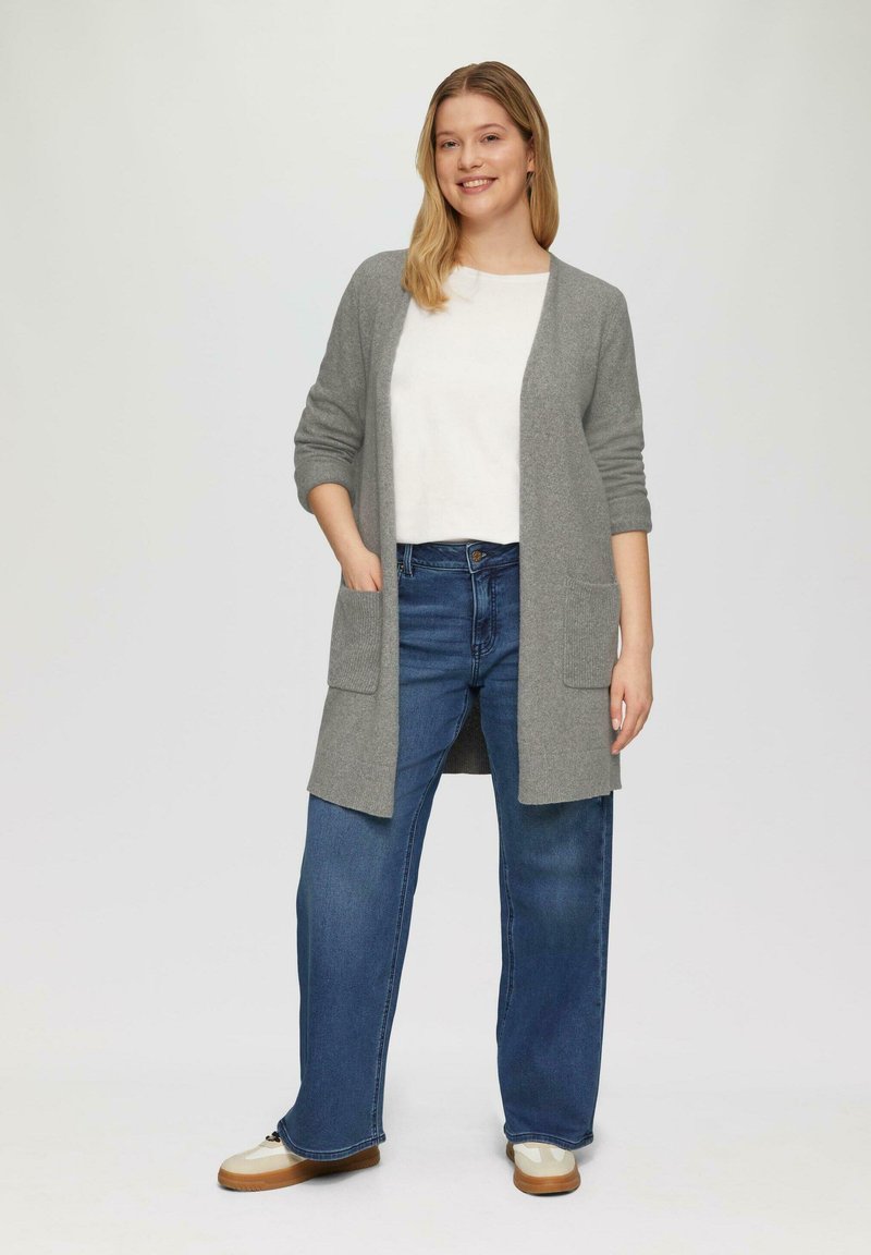 Cardigan graphit/grey Zalando