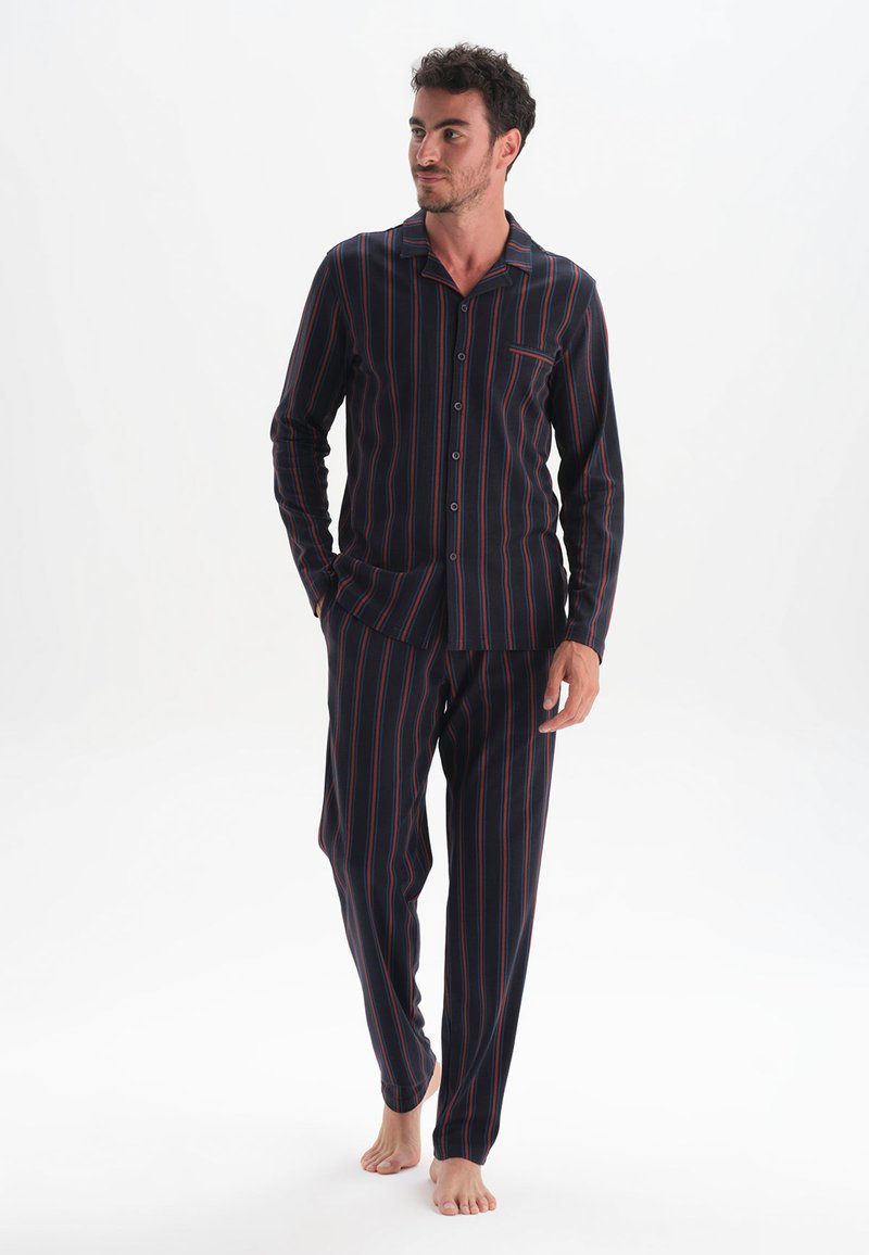 DAGI LONG SLEEVE Pyjama set navy/dark blue Zalando.ie