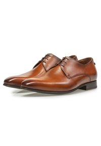 Floris van Bommel GILLI - Stringate eleganti - darkcognac