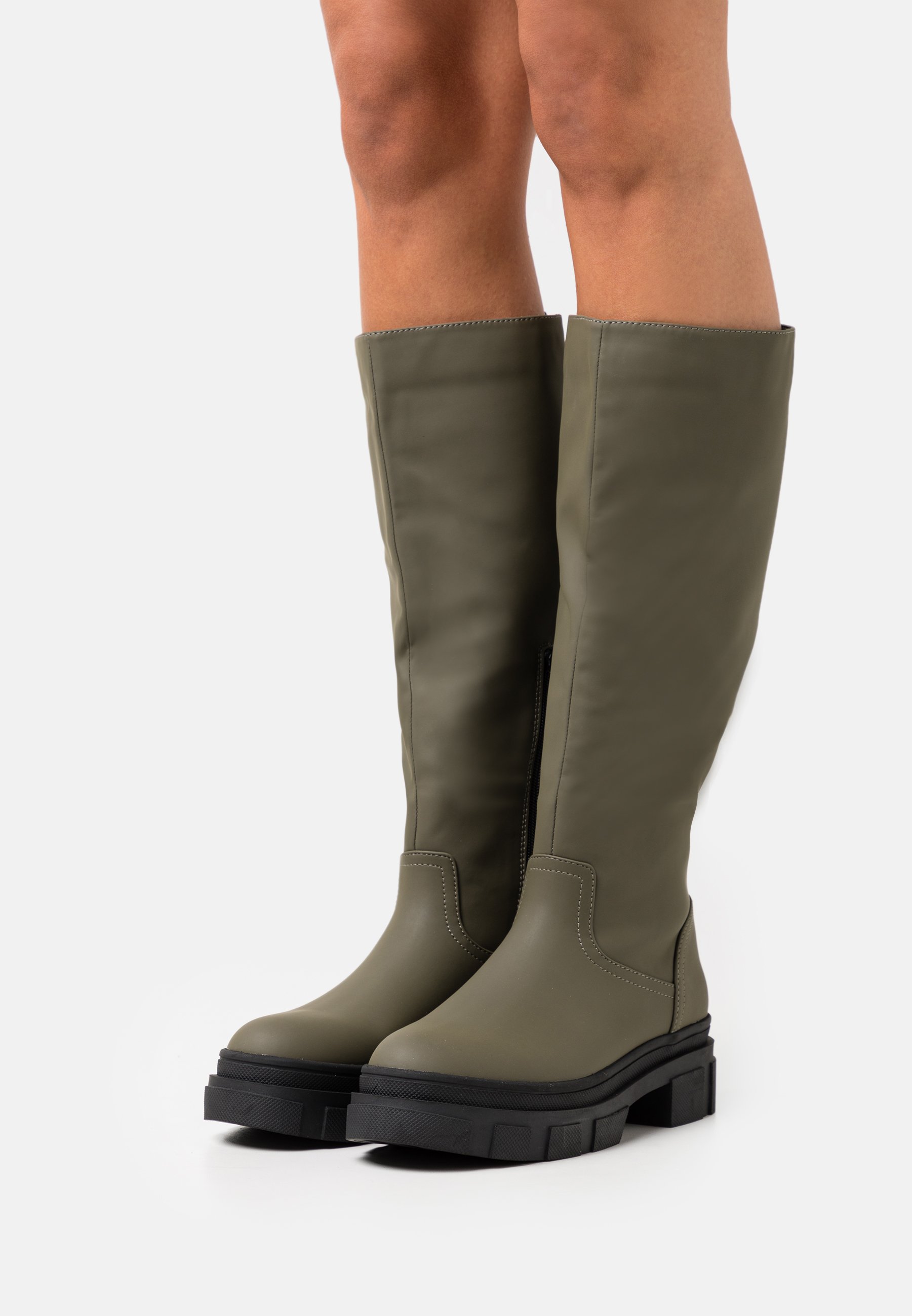marks and spencer khaki boots