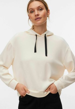 Vero Moda HOODIE VMLEO SWEATSHIRT - Hoodie - birch