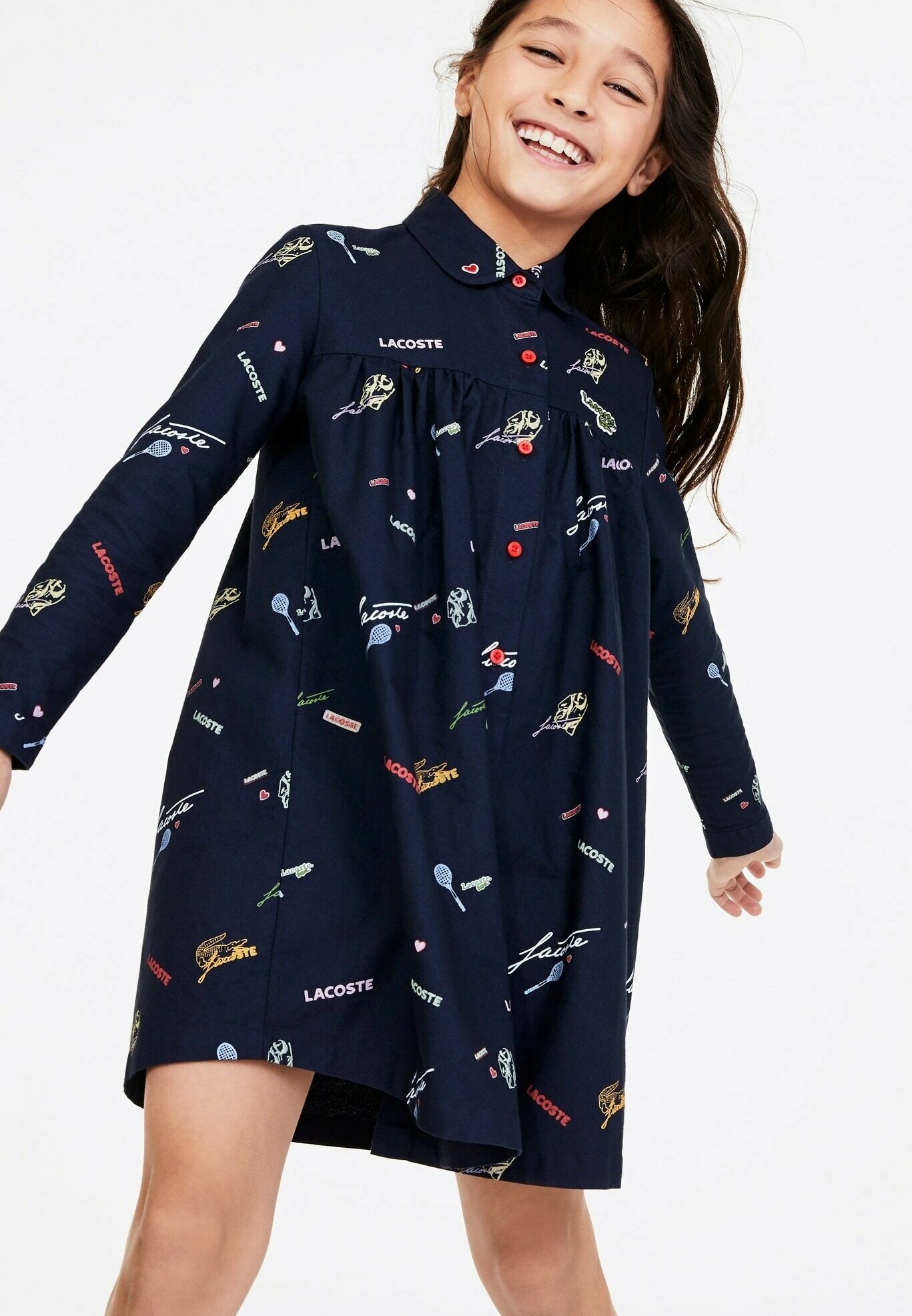 robe lacoste mariniere