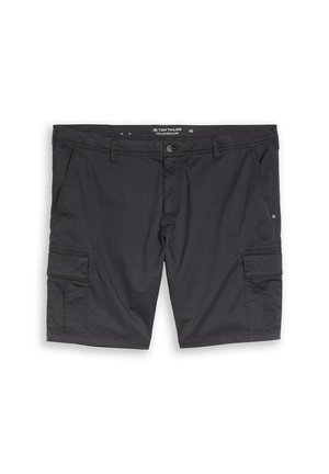 TOM TAILOR, TOM TAILOR HOSEN & CHINO PLUS SIZE - TTPLUS REGULAR CARGO SHORTS - Lühikesed püksid - grey
