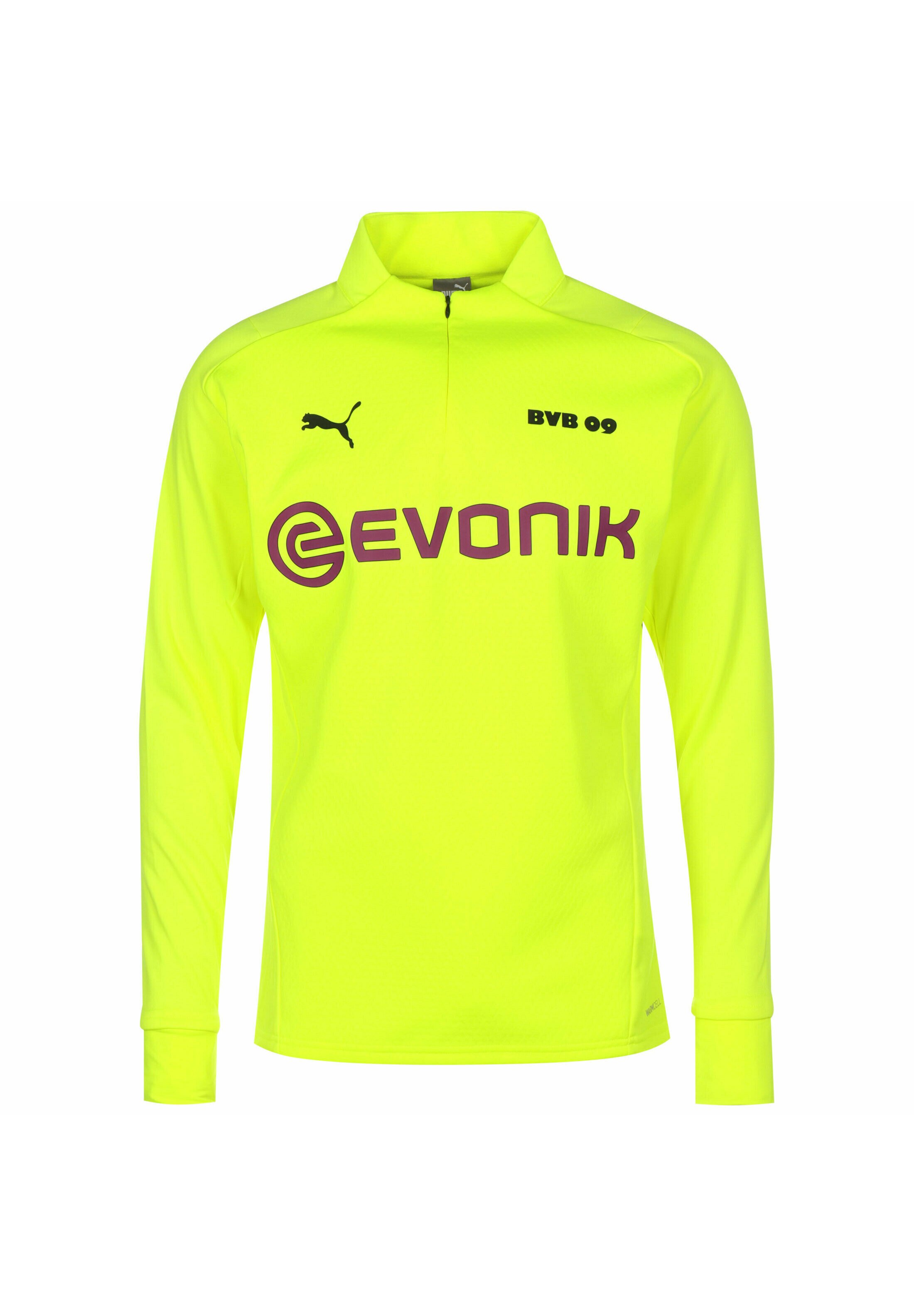 Puma BORUSSIA DORTMUND - Felpa - safety yellow/giallo fluo - Zalando