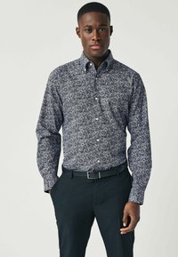 Next EASY IRON PRINTED OXFORD REGULAR FIT - Camicia - navy blue floral