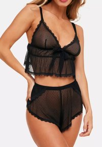 Adore Me BETTY LOU SET - Nachtwäsche Set - jet black