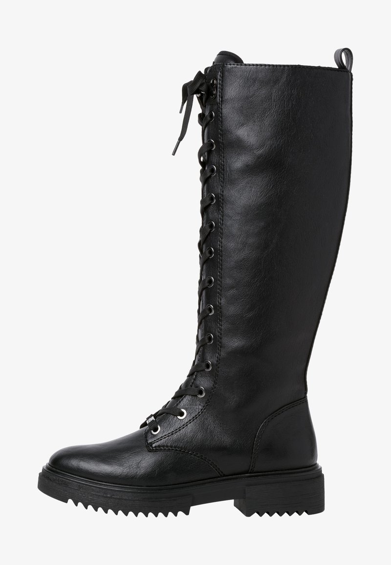 s.Oliver Lace-up boots - black