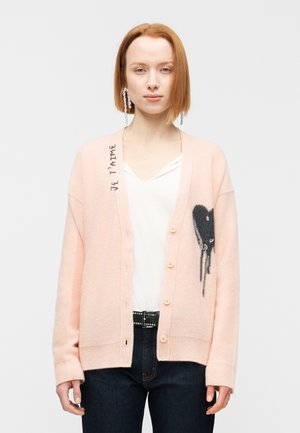 MIRKAZ FLOWING HEARTS - Gilet - pearly