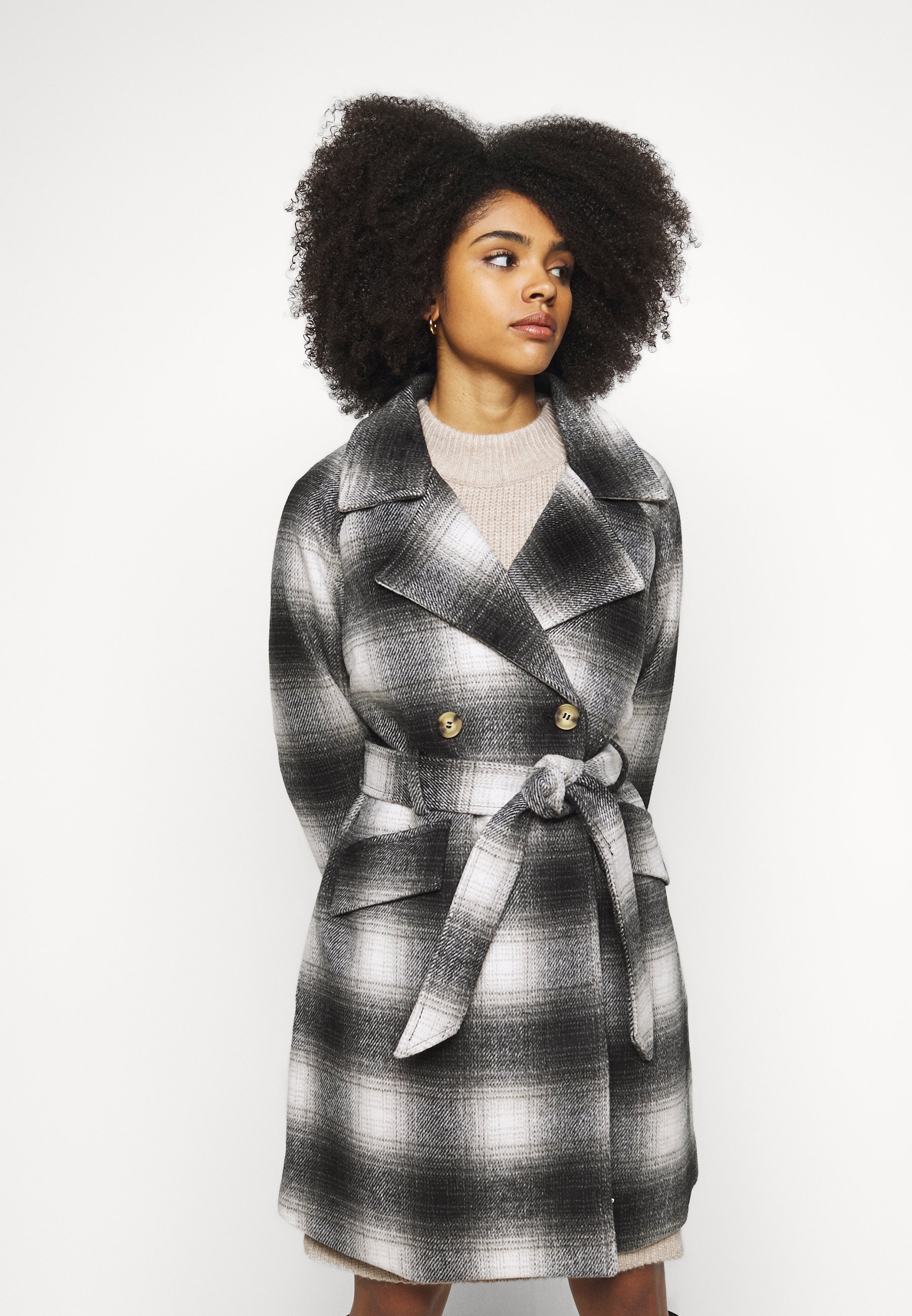 Pieces Petite PCSIENA COAT Kappa rock whitecap gray Köp Pieces PCSIGRID COAT Whitecap Gray | Jackor