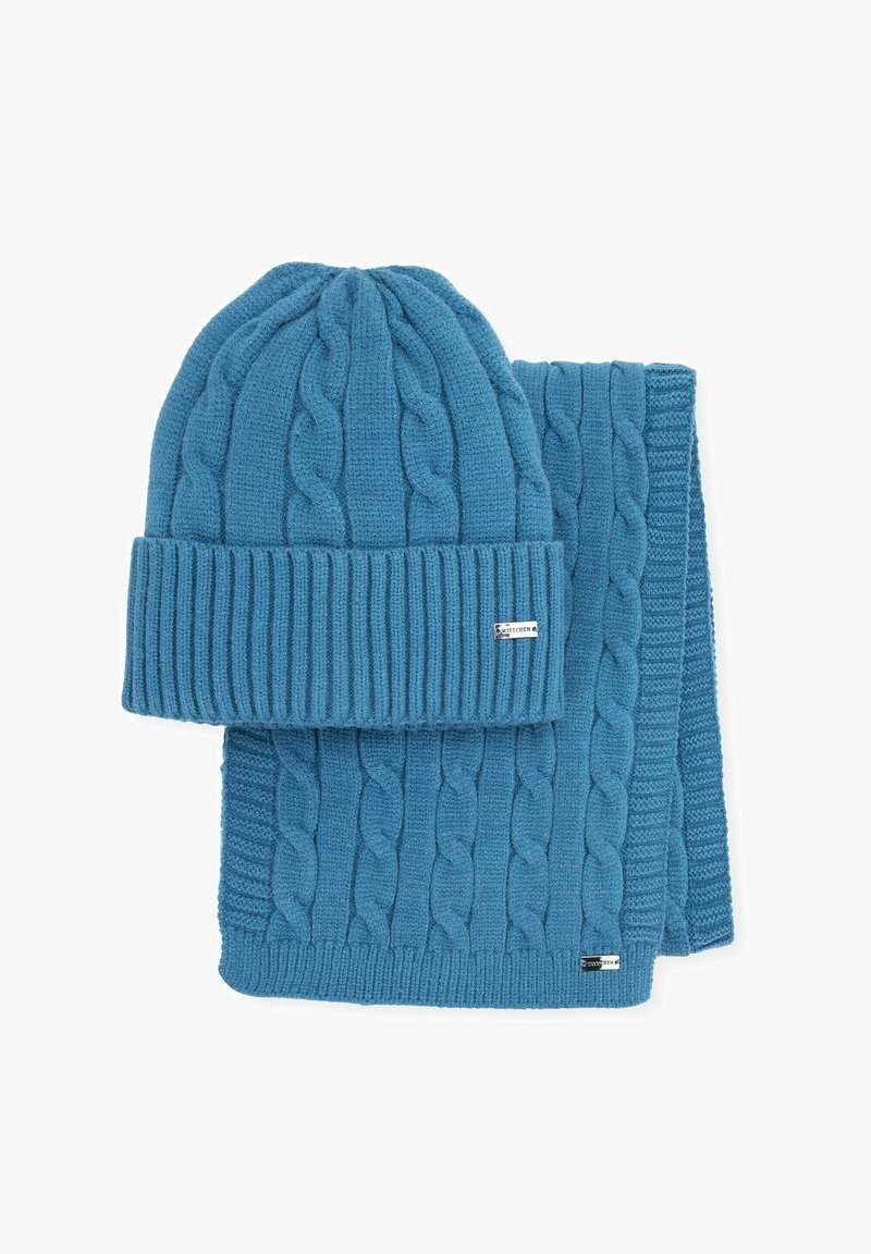 WITTCHEN SET - Écharpe - blue