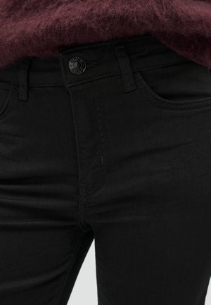 OPUS, MID RISE ANKLE STRAIGHT FIT - Jeans Straight Leg - black