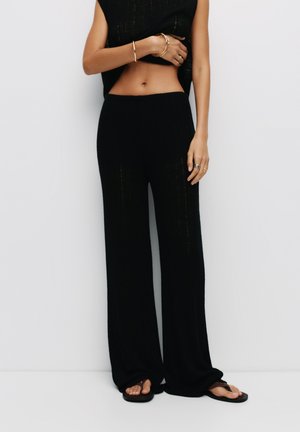LADDER STITCH  - Pantaloni - black
