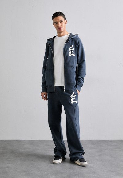 Études ZIPPED HOODIE BASEBALL - Zip-up sweatshirt - navy