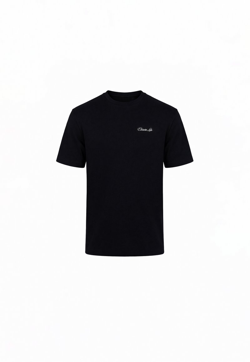 CLOSURE London SCRIPT BASKETBALL TEE - Print T-shirt - black - Zalando