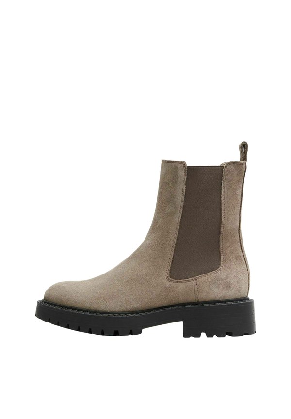 WILDLEDER - Ankle Boot - greige
