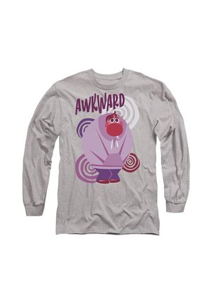 Langarmshirt - mottled light grey