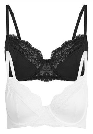 GEORGIE FULL CUP TWO PACK - Bügel BH - black