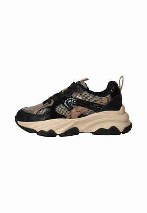 Posh by Poelman, CGIGI-02KGDUR4 - Sneakers laag - black-beige