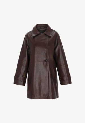 DreiMaster Abrigo corto - coffee brown