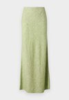 SAAGNETA LONG SKIRT - Maksi svārki - peridot mel