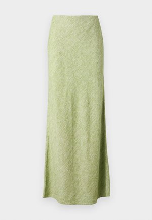 Samsøe Samsøe SAAGNETA LONG SKIRT - Maxi skirt - peridot mel