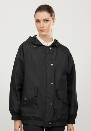 ULTRAFINE - Kort kappa / rock - black