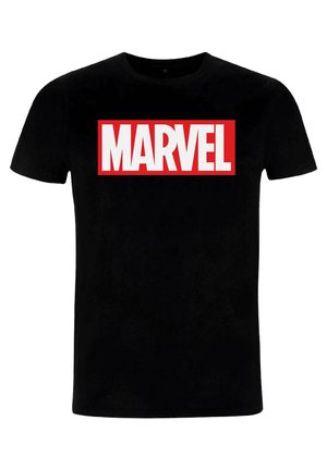 MARVEL CLASSIC MARVEL BRICK UNISEX - Print T-shirt - black
