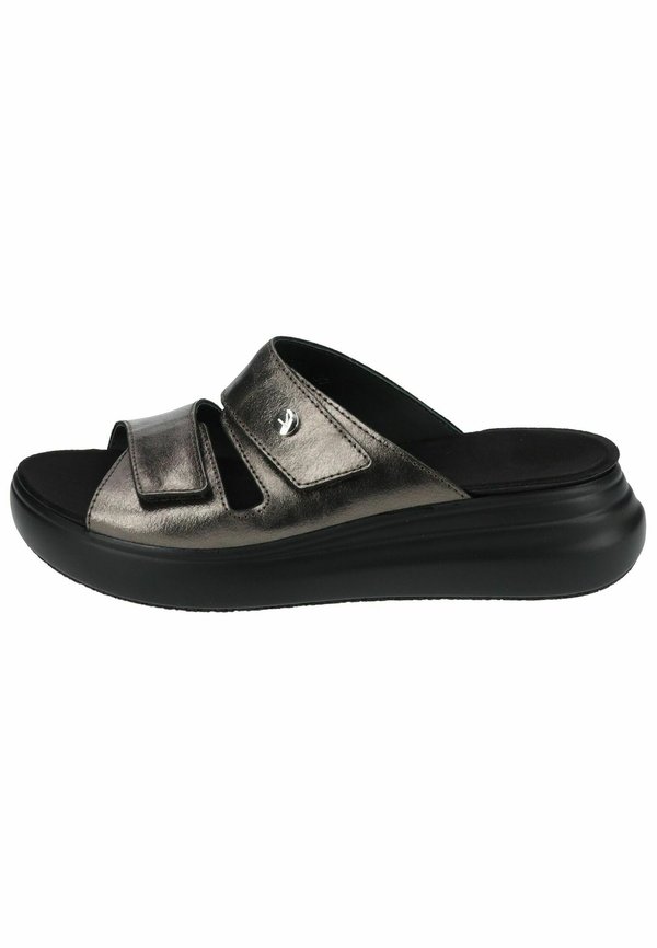 Pantolette flach - moro