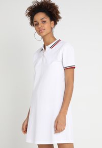 Urban Classics LADIES POLO DRESS - Päevakleit - white