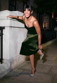 Next REGULAR FIT - Cocktailklänning - olive green