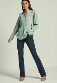 Next LONG SLEEVE OVERHEAD  - Bluse - sage green