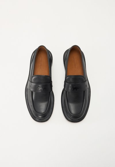 Maison Kitsuné LOAFERS - Mokasīni - black