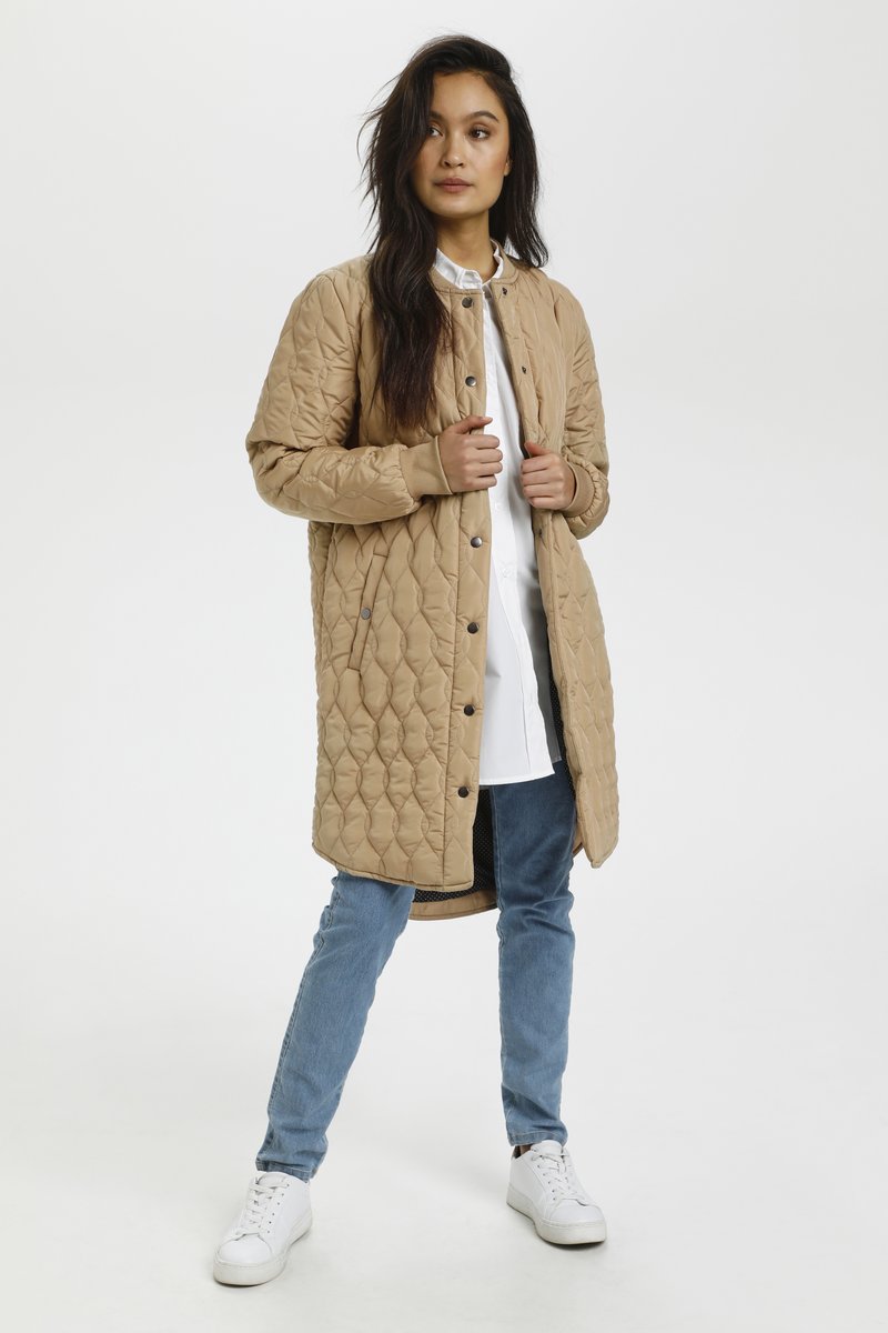Kaffe Wintermantel beige