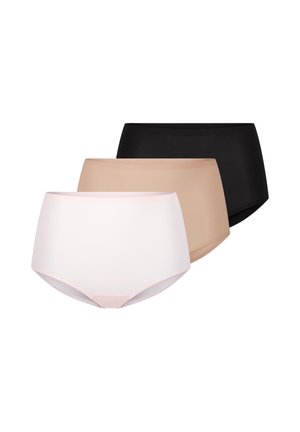 3ER PACK - SOFT STRETCH - Onderbroeken - zart rose   nude   schwarz