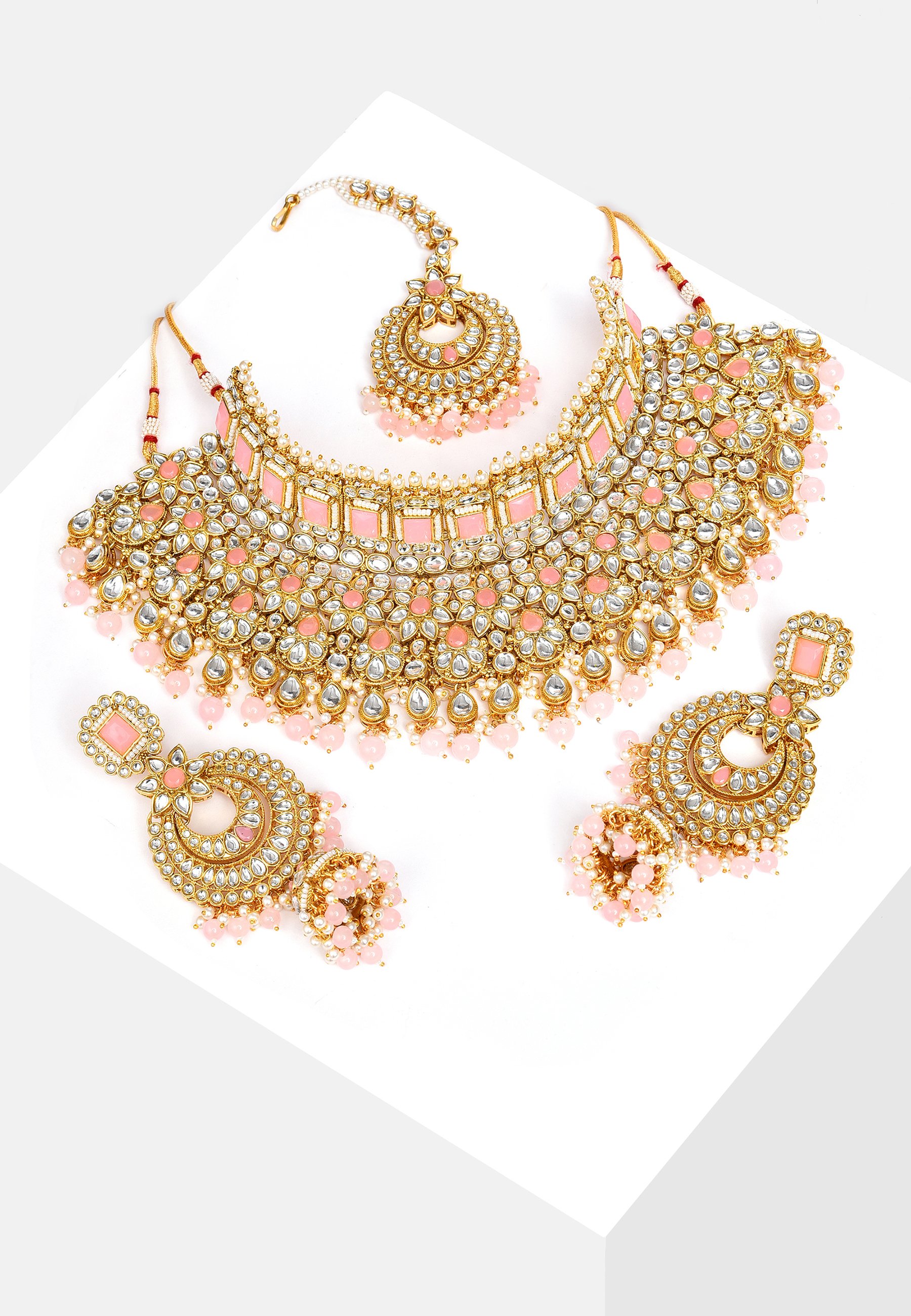 SOHI SET SHO AMOURA - Necklace - orange 