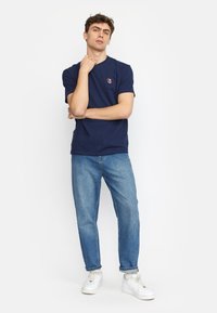 REVOLUTION T-shirt basic - navy-melange