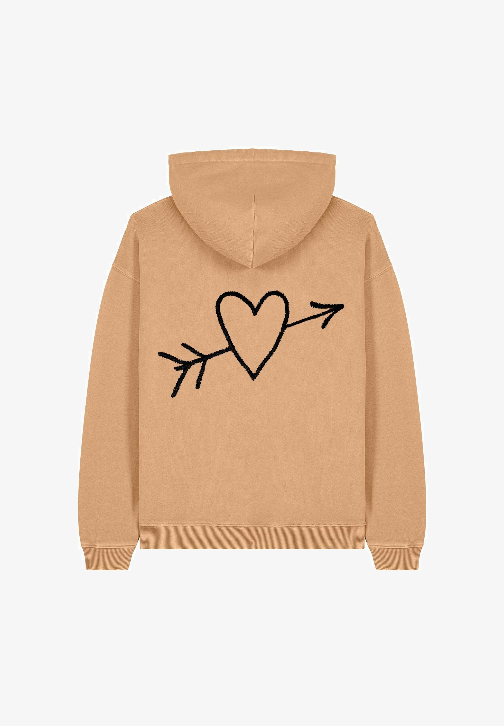 Mira Paris EL AMOR BACK EMBROIDERY VINTAGE Sweat à capuche