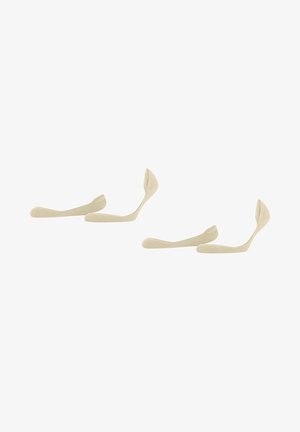 SOLID LOW 2-PACK HIDDEN IN SHOE - Enkelsokken - cream