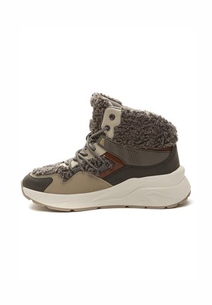 HIGH-TOP - Stivali da neve  - grey/beige