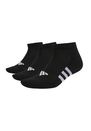 CUSHIONED 3 PACK - Calcetines tobilleros - black