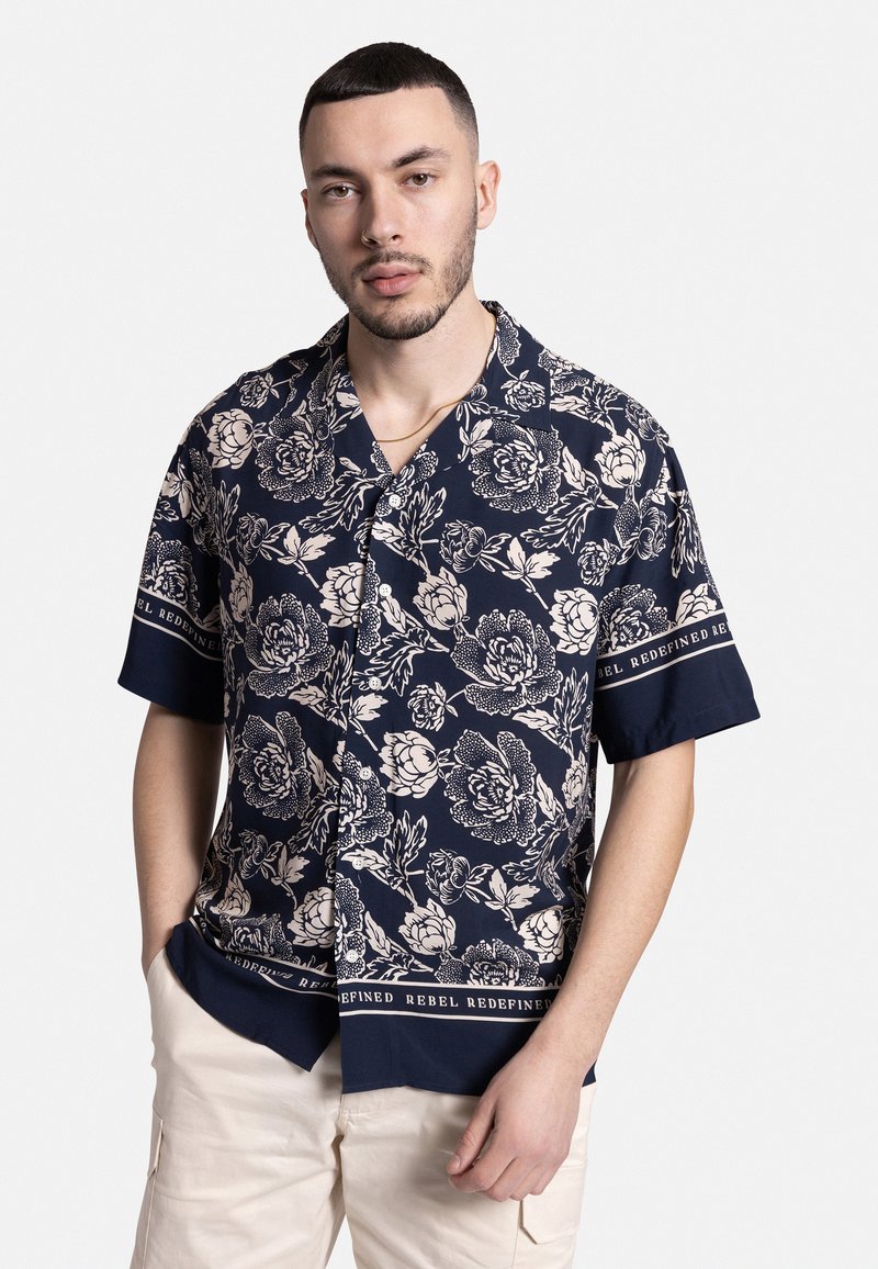 Redefined Rebel DAVE - Button down-skjorte - navy