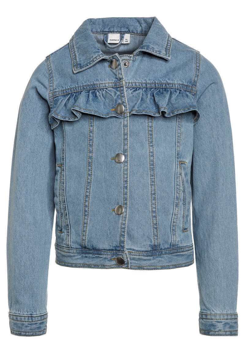 Name it NKFTEA - Džínová bunda - light blue denim