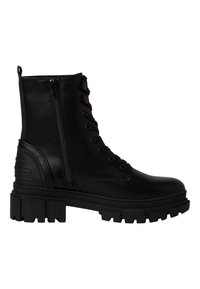 s.Oliver Stivaletti con plateau - black