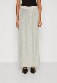 Vero Moda Petite - VMMILLE SKIRT - Pliceret nederdel /Nederdele med folder - light grey melange Miniaturebillede 1