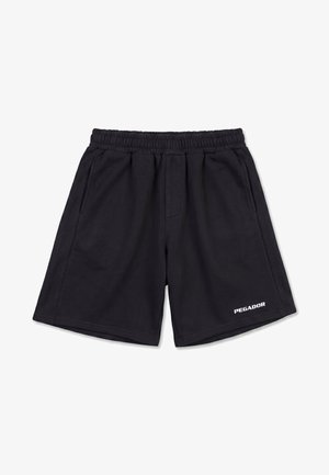 Pegador, LOGO HEAVY - Lühikesed püksid - washed black/white gum