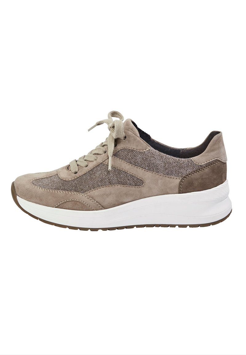 Sneakers Rieker Lacets – Couleur Taupe, Taille 40, Style Classique Et Confortable