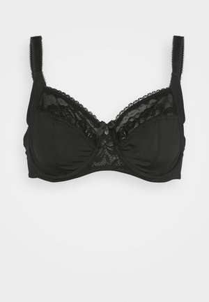 AURA SIDE SUPPORT UNDERWIRED BRA - Bygel-bh - black