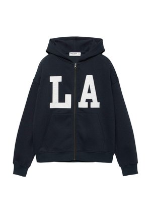 PRINTED  - Sweat zippé - dark blue