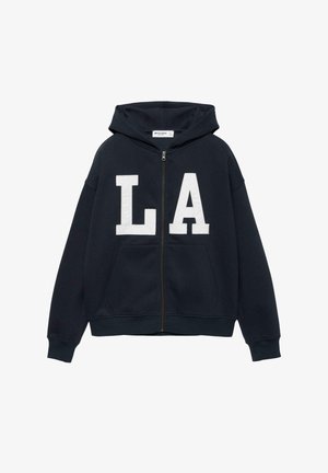 PRINTED - Sweat zippé - dark blue